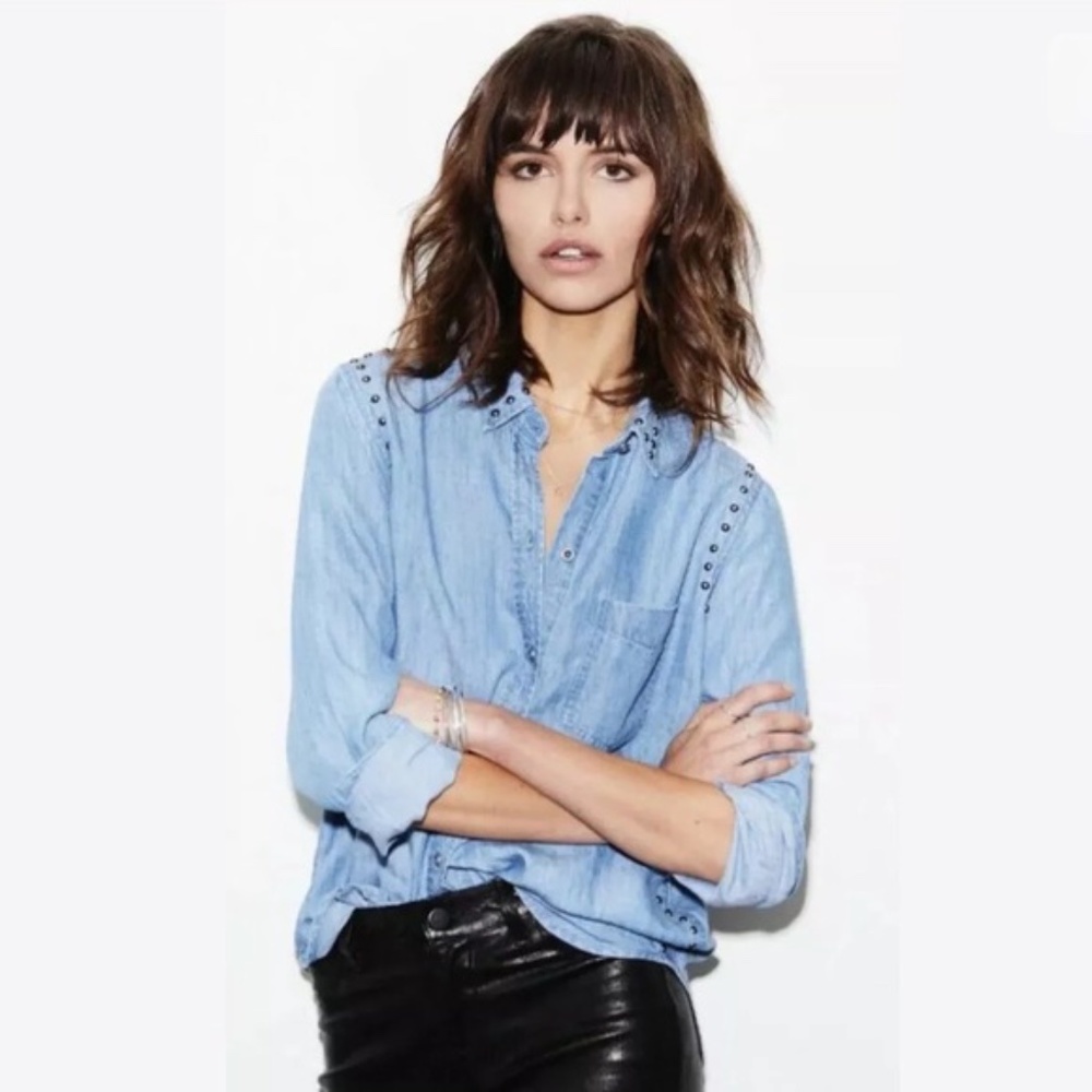 Rails Denim Button Up